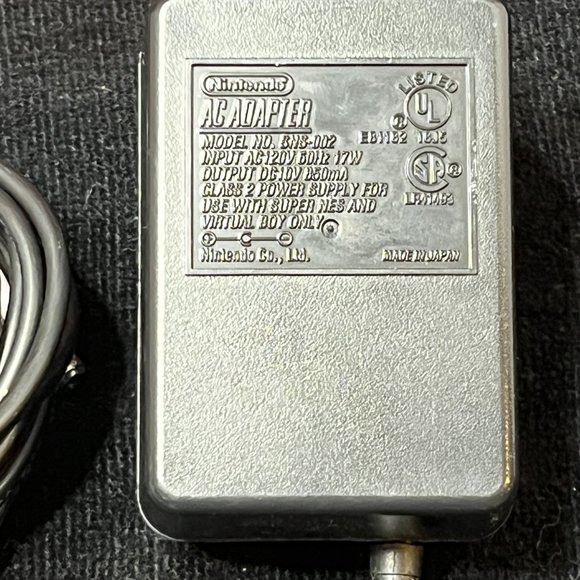 Super Nintendo Power Supply. OEM. Tested. - Picture 2 of 5